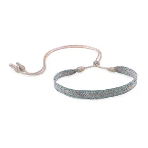 Izy n°1 Choker in Gold & Silver Tiffany Blue