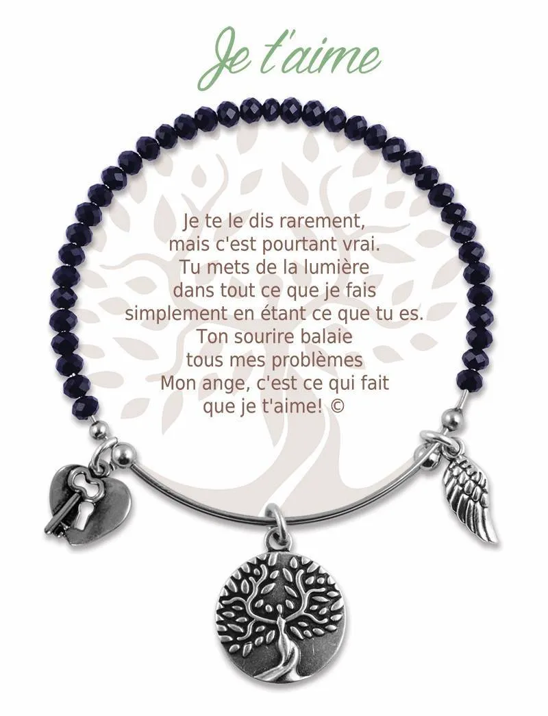 Je T’aime: Radiant Stone Bracelet