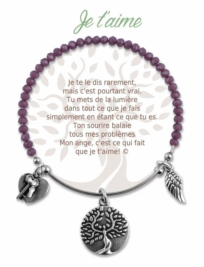 Je T’aime: Radiant Stone Bracelet