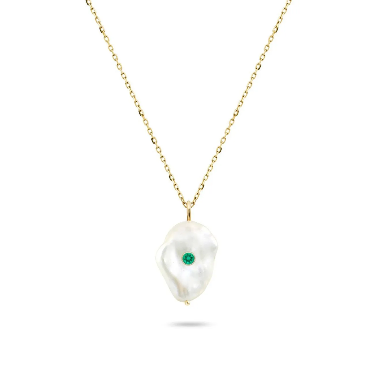 Kenna Birthstone Pearl Necklace