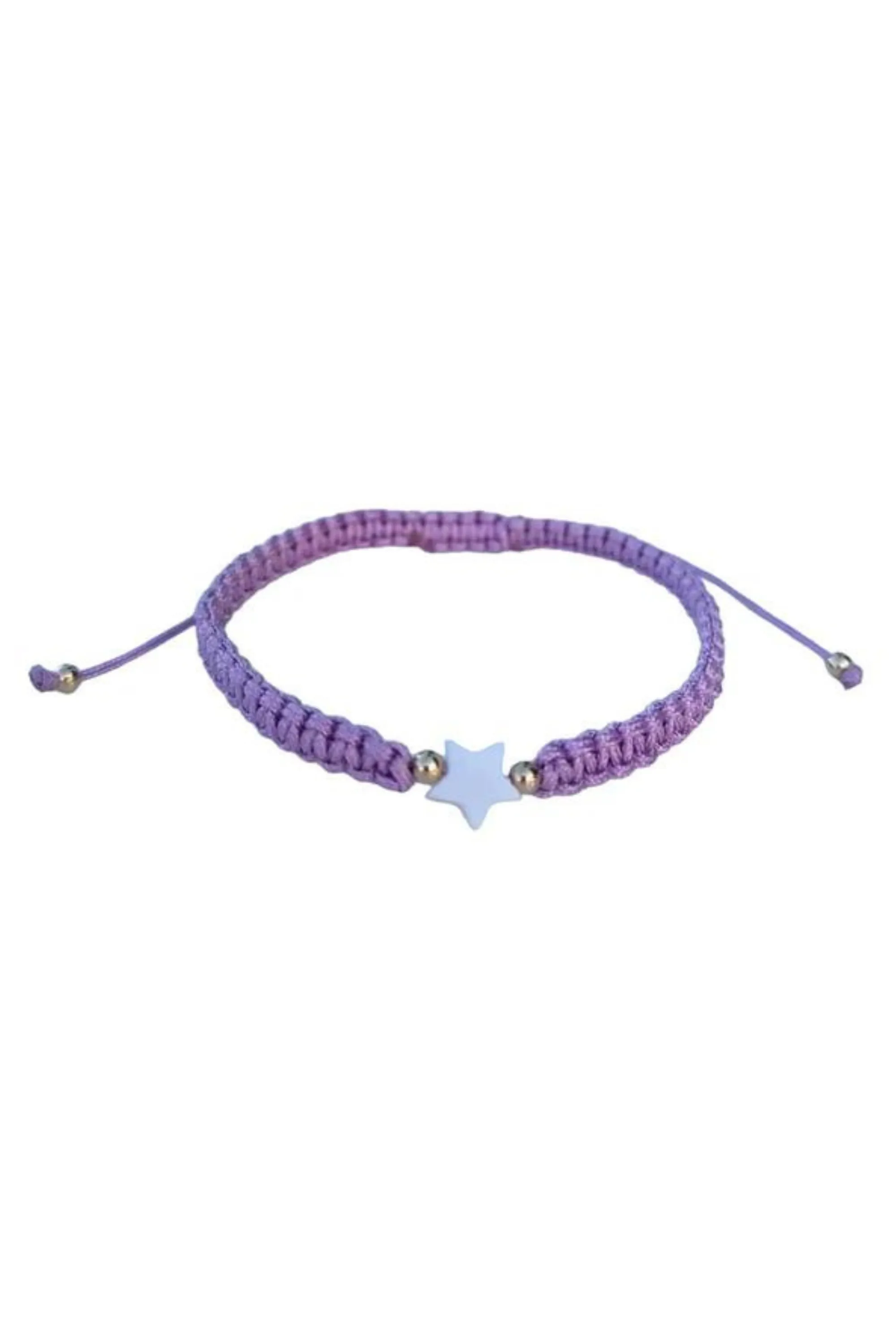 Kids - Heart - Mother of Pearl Citron Bracelets - Periwinkle