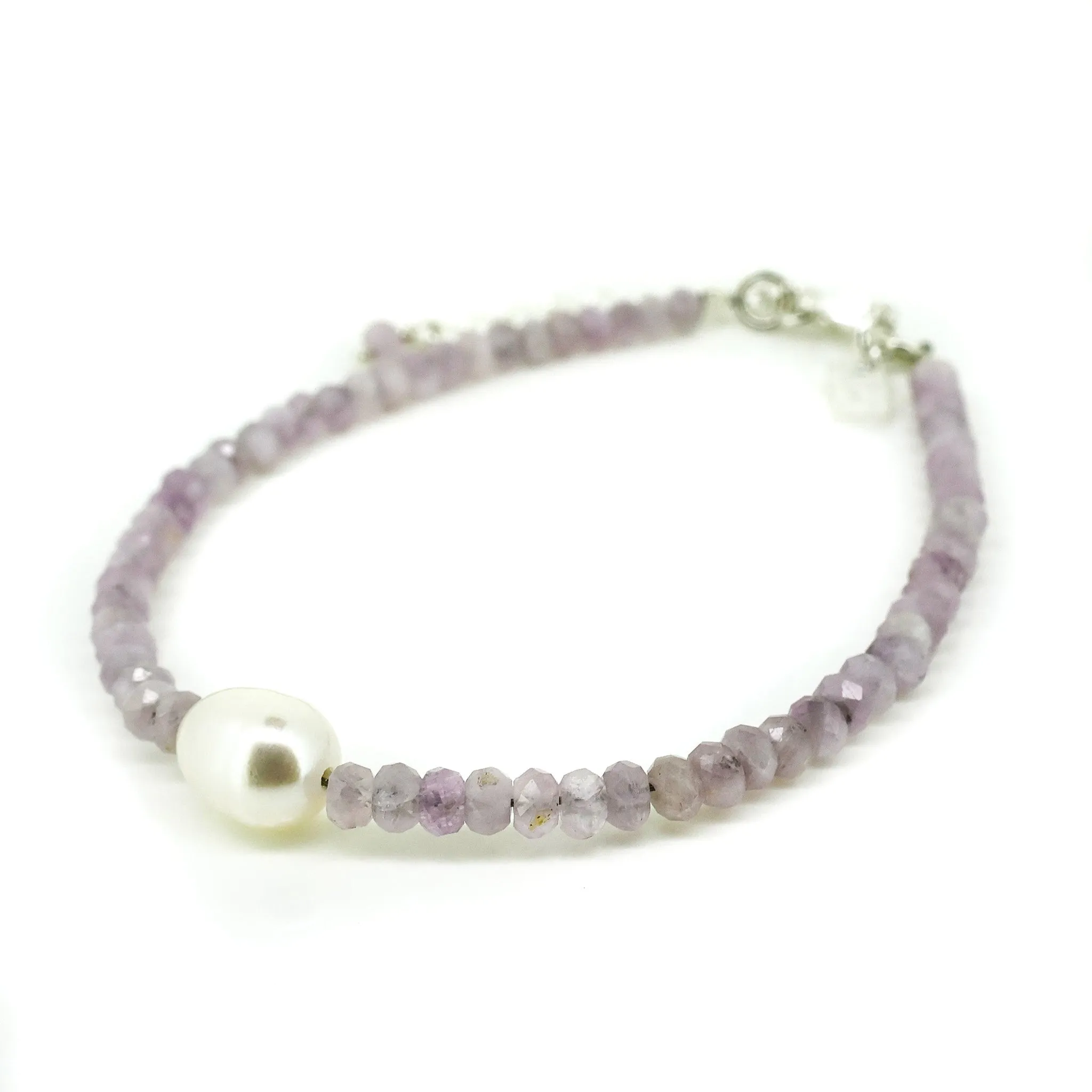 Lavender Love Pearl Bracelet