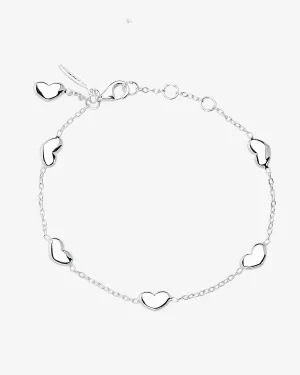 Loving Heart medium bracelet silver