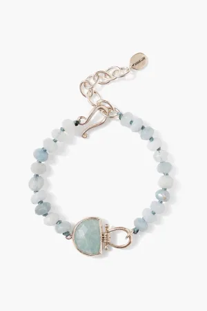 Luna Bracelet Aquamarine