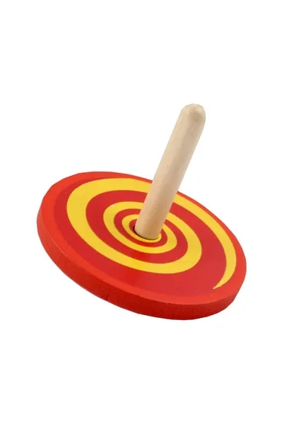 Mini Wooden Spinning Top