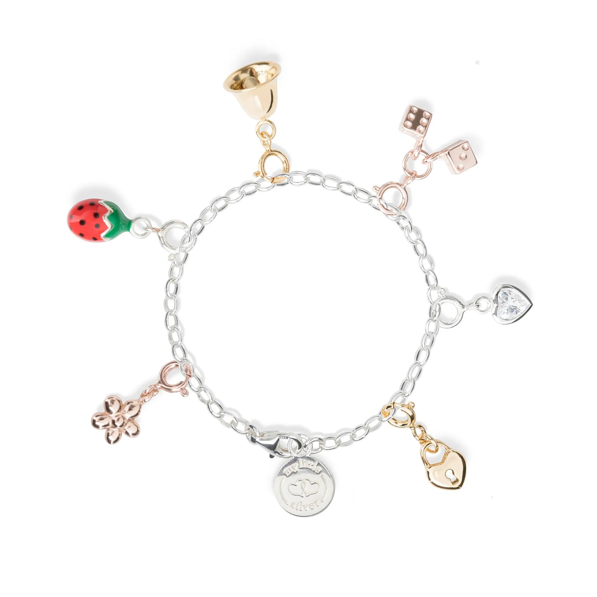 My Little Silver Classic Children’s Charm Bracelet - Sterling Silver