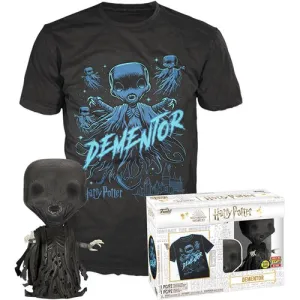 POP Movies : Harry Potter - Dementor (Glow) POP! & Tee