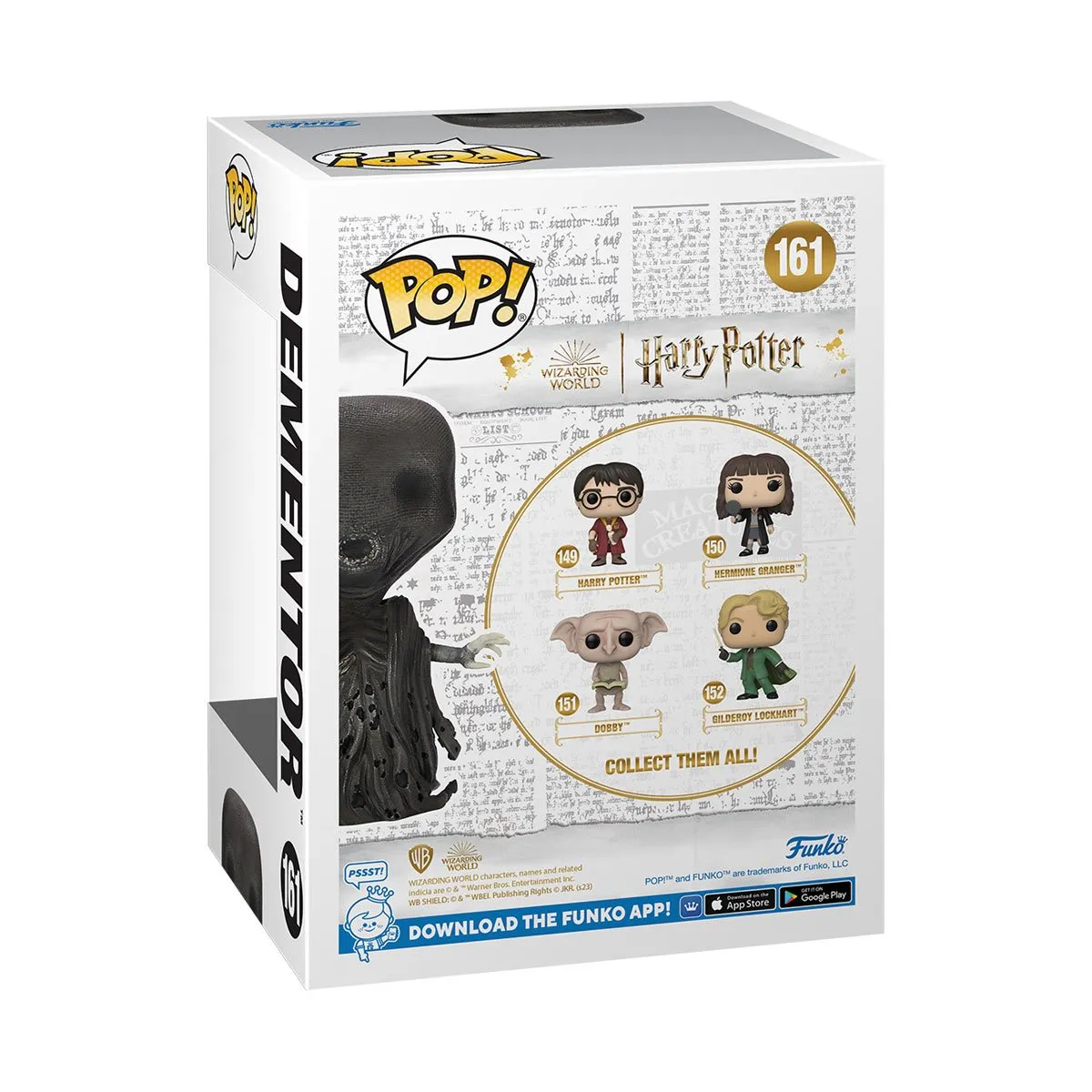 POP Movies : Harry Potter - Dementor (Glow) POP! & Tee