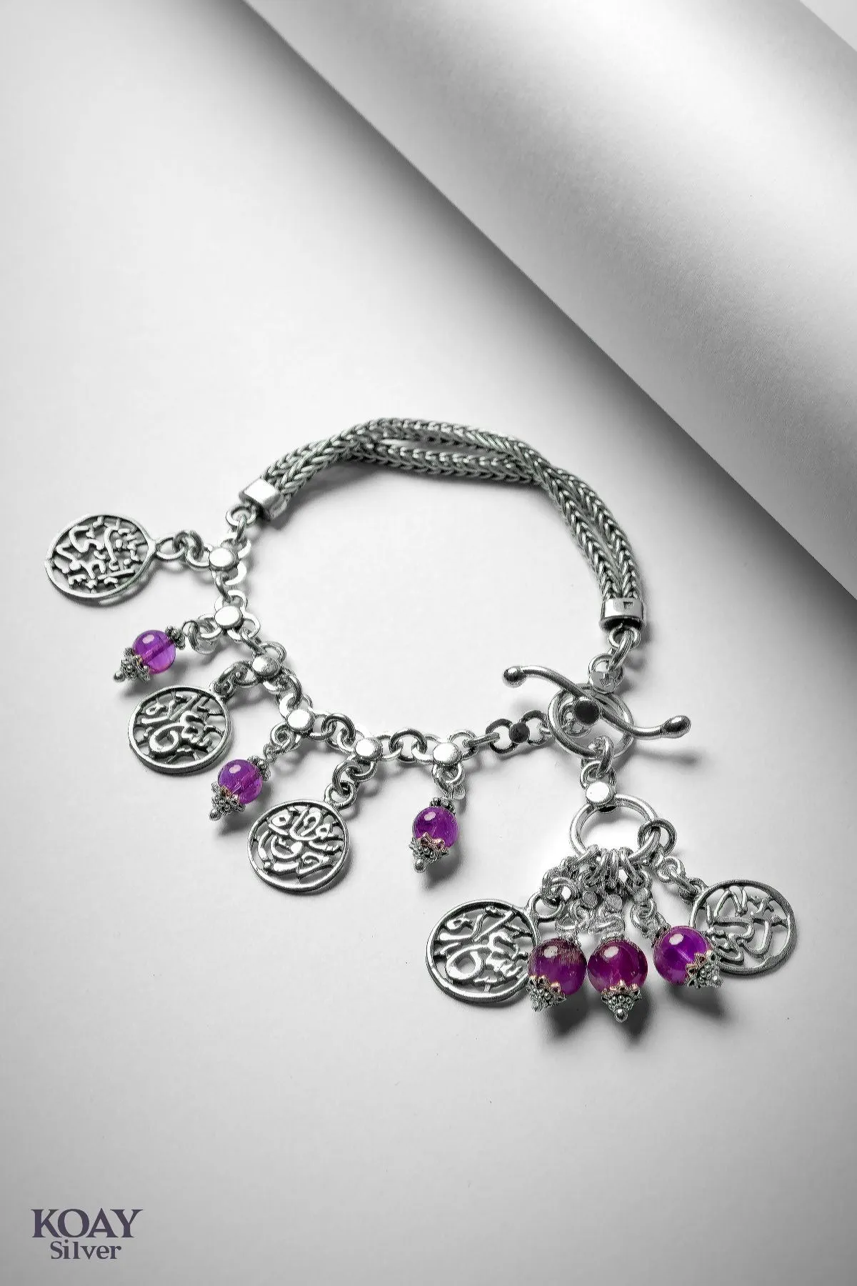 Purple Arabic Bracelet (02)