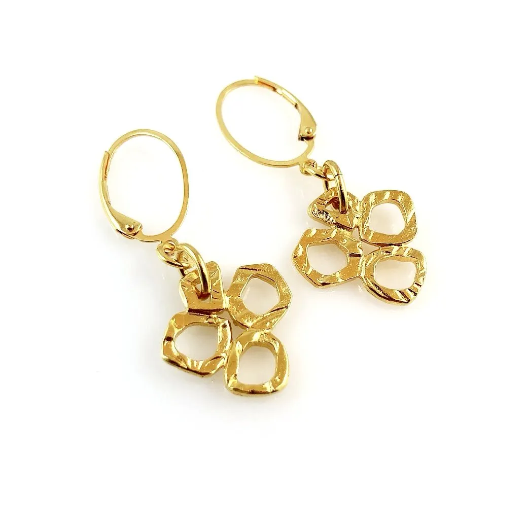 "Linked Together" Necklace (Gold Tone)