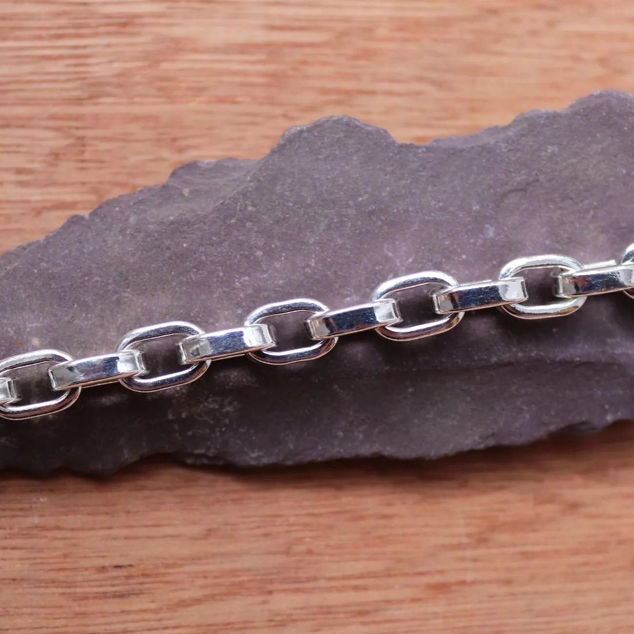 Rectangular Link Bracelet