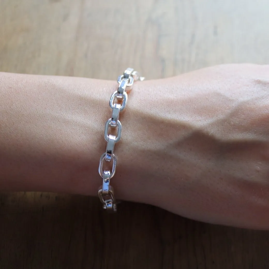 Rectangular Link Bracelet