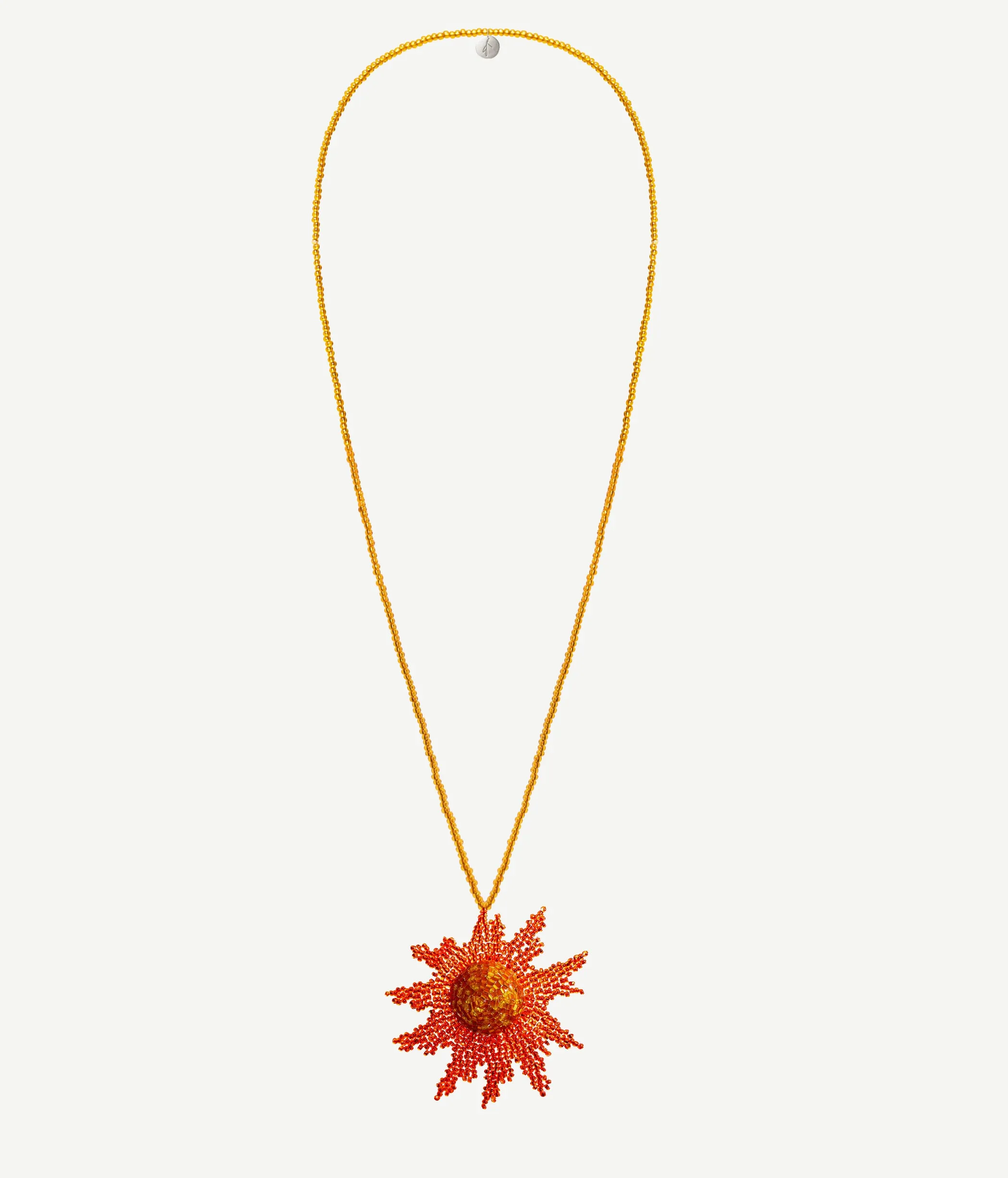 Set of two necklaces — Marigold and Monogram Logo