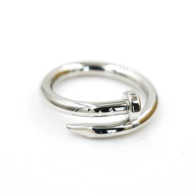 Stainless Steel Nail Love Ring