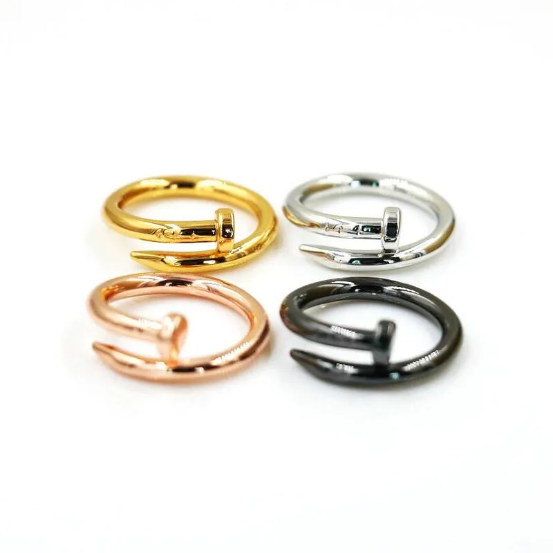 Stainless Steel Nail Love Ring