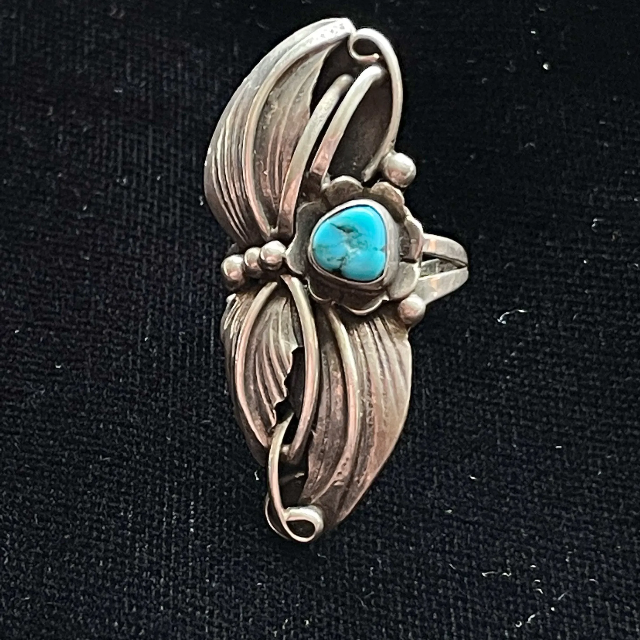 Sterling Native American Southwestern Ring Platerno FNE