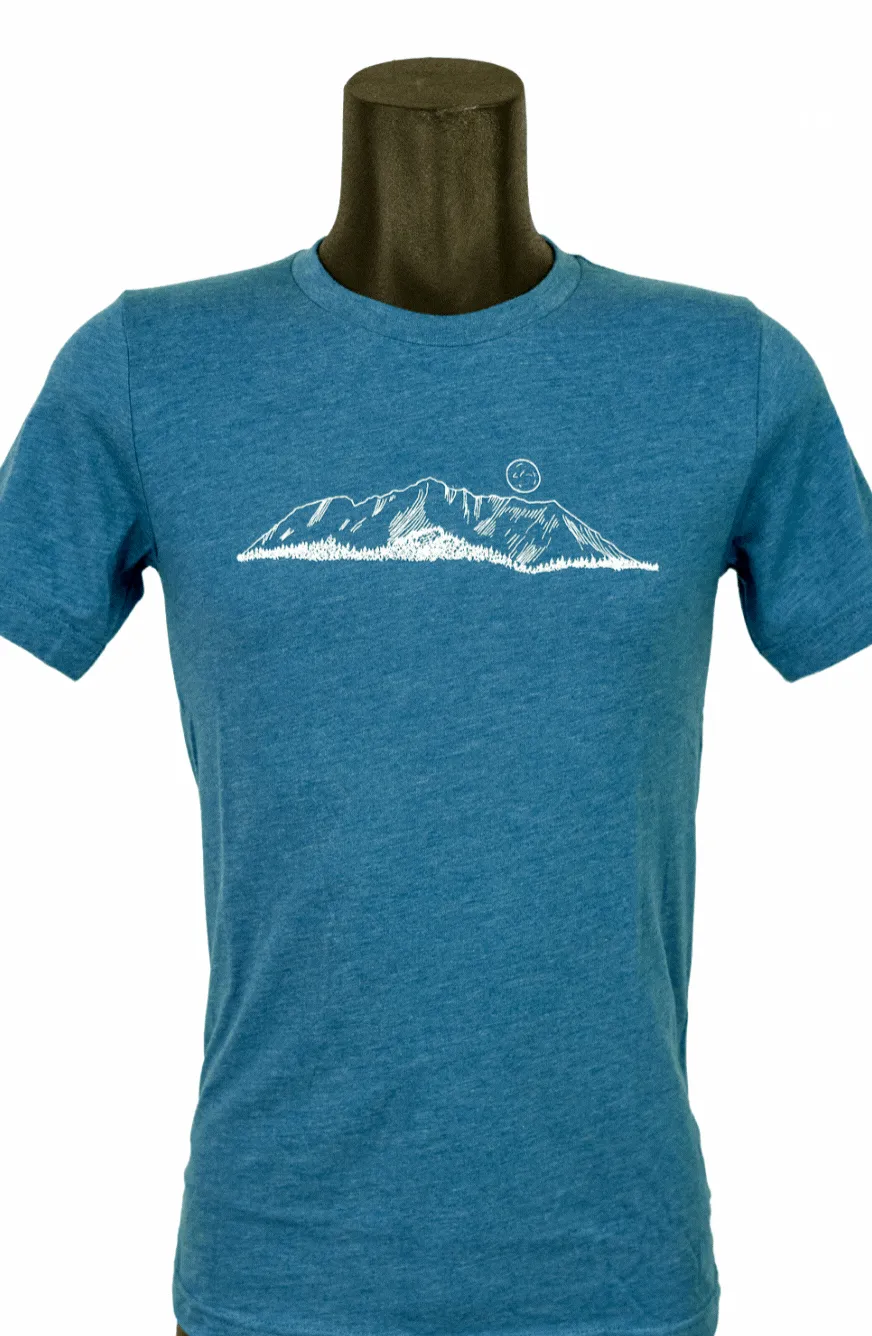 The Mountains Short Sleeve Crew Cut Tee