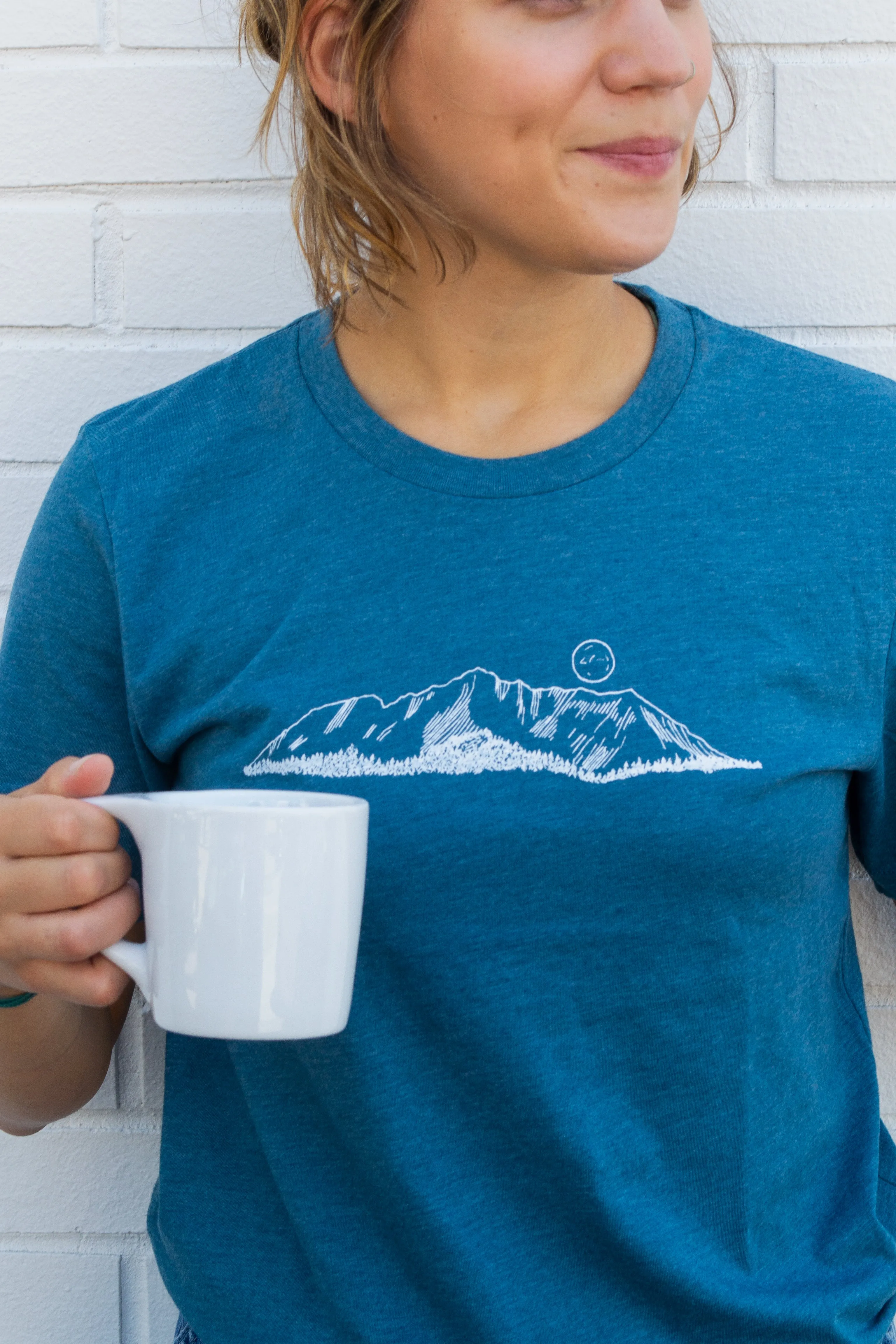 The Mountains Short Sleeve Crew Cut Tee