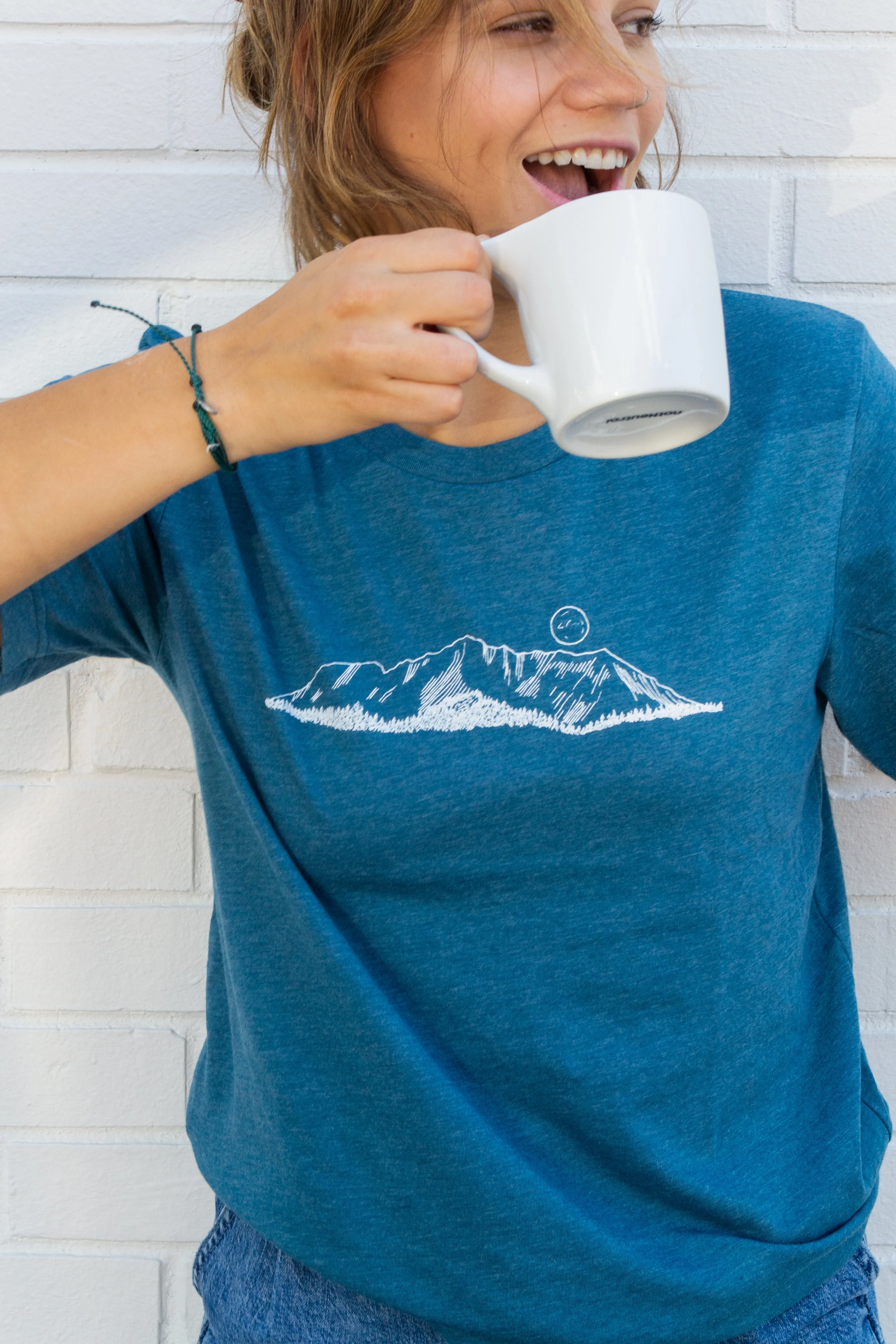 The Mountains Short Sleeve Crew Cut Tee