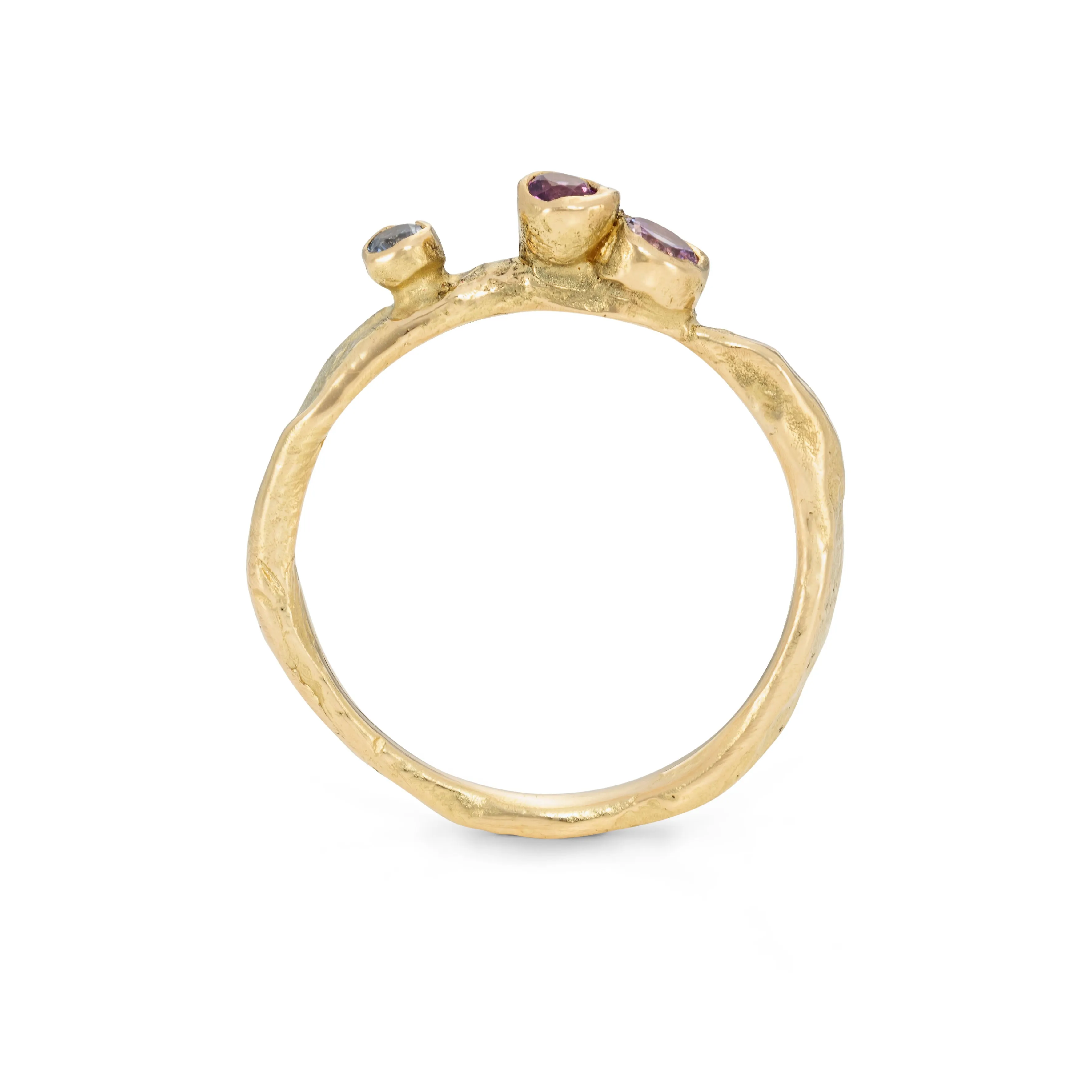 Thrift Pink Craggy Alaria Ring