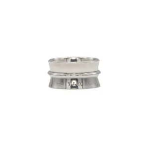 Tiffany & Co. '1837' Concave Belt Sterling Silver Ring