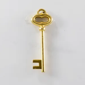 'Tiffany & Co.' Large Oval Key Pendant