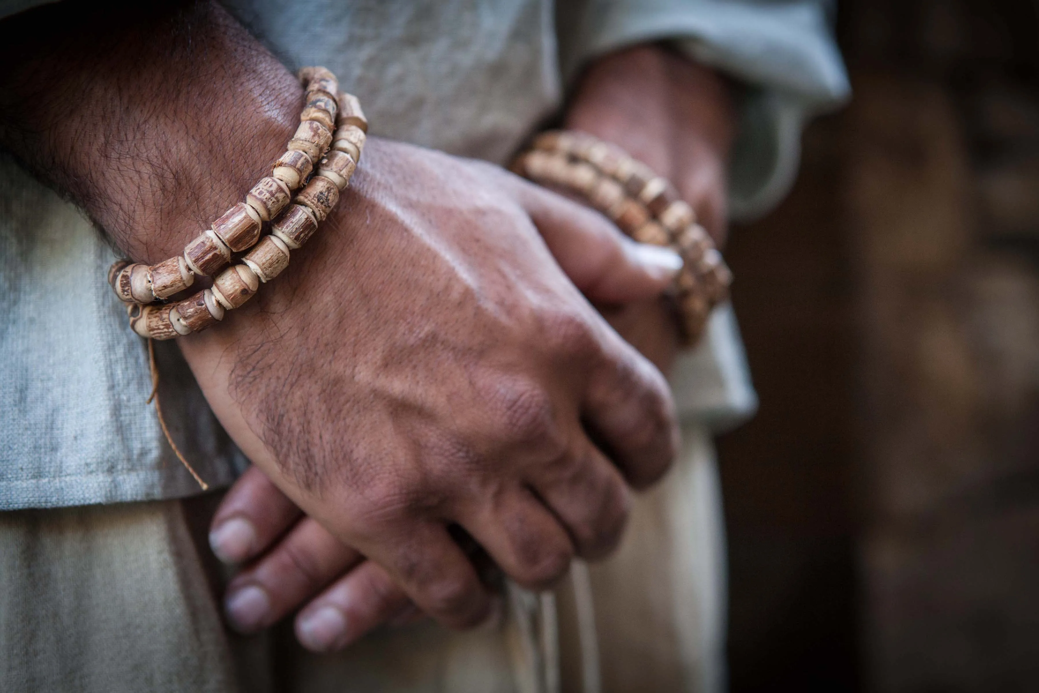 Tulsi Beads Double Bracelet ⋙ SET of 2