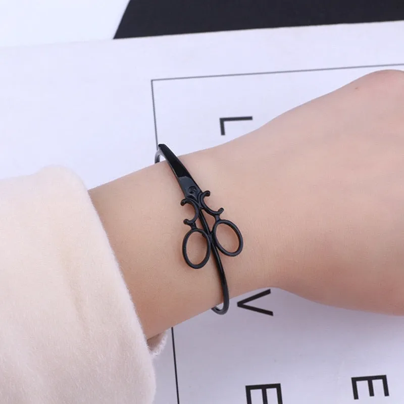 Women Fashion Scissors Bracelets